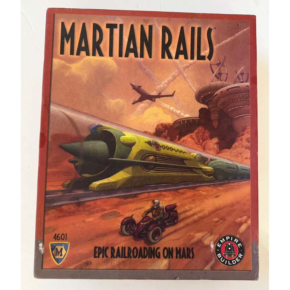 Mayfair Games Martian Rails Empire Builder Series Board Game 4601 Complete